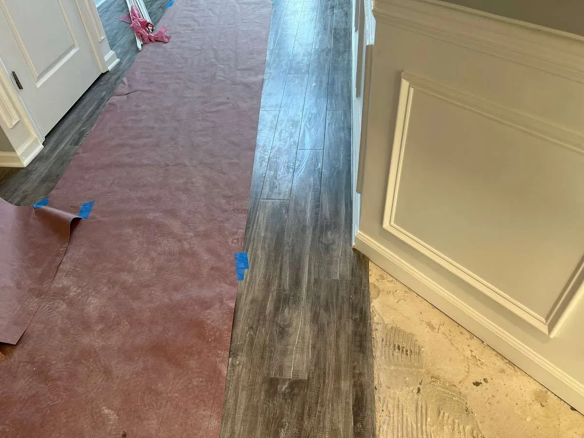 Completed marble shower restoration in Mamaroneck